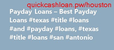 Personal Loan in Houston Texas